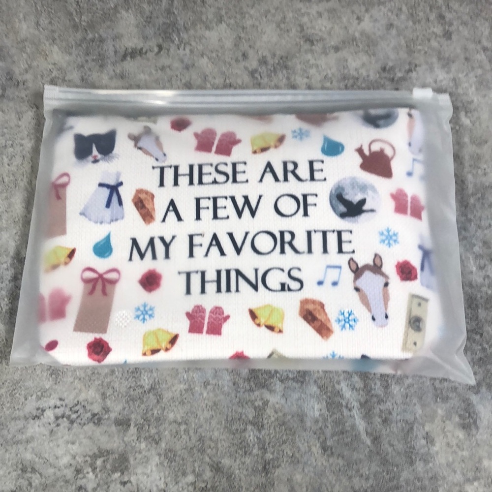 Sound of music theme Colorful Printed Pouch